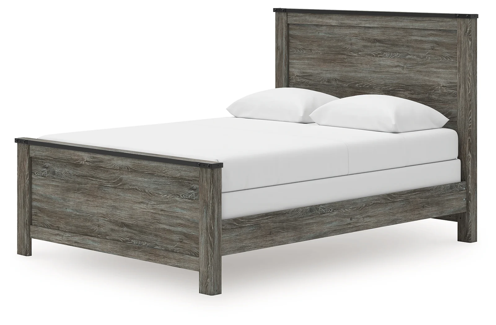 Frandern Gray Queen Panel Bed, Dresser, Mirror, Chest and 2 Nightstands (Online Special Price) - Image 22