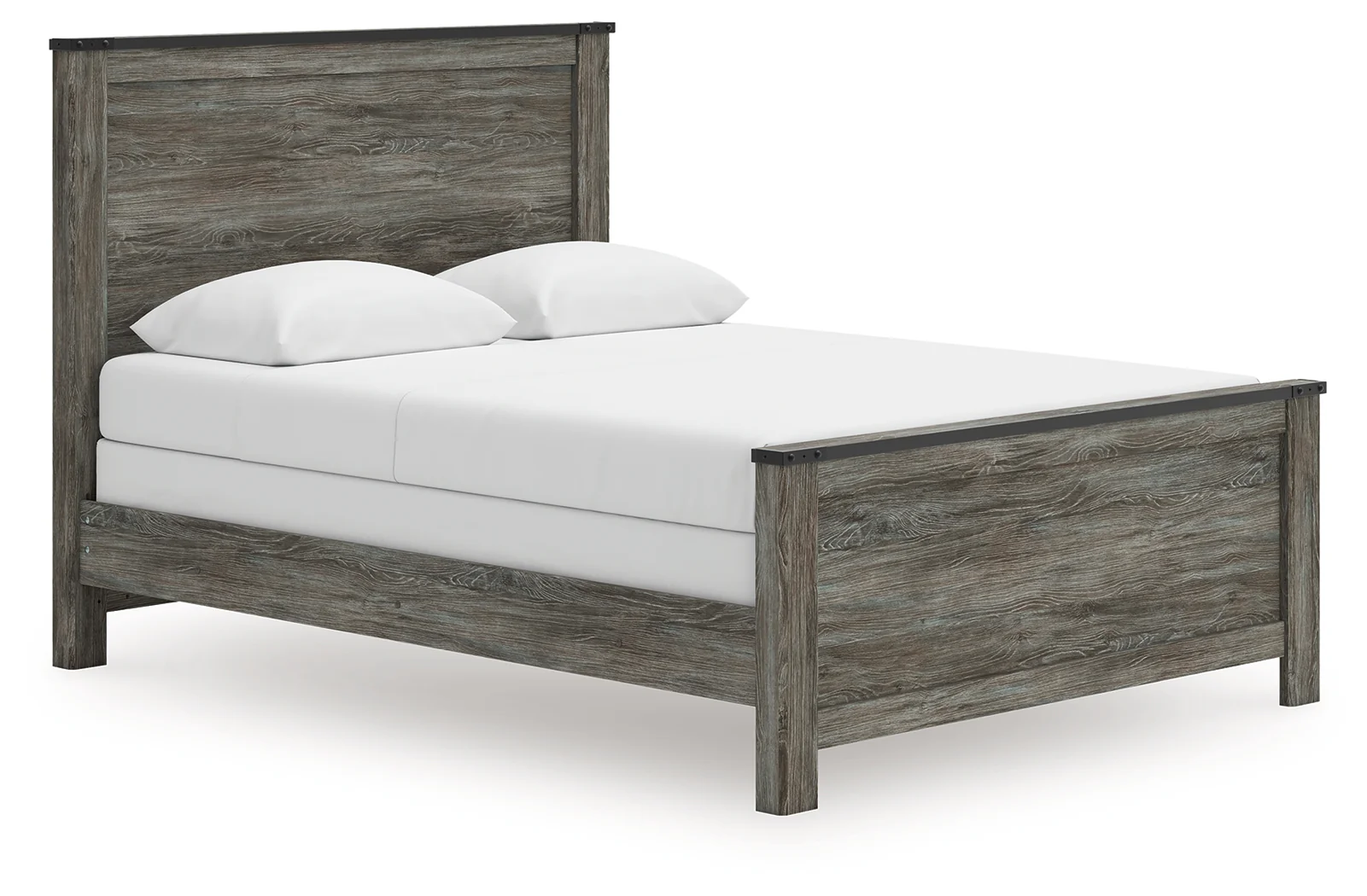Frandern Gray Queen Panel Bed, Dresser, Mirror, Chest and 2 Nightstands - Image 18