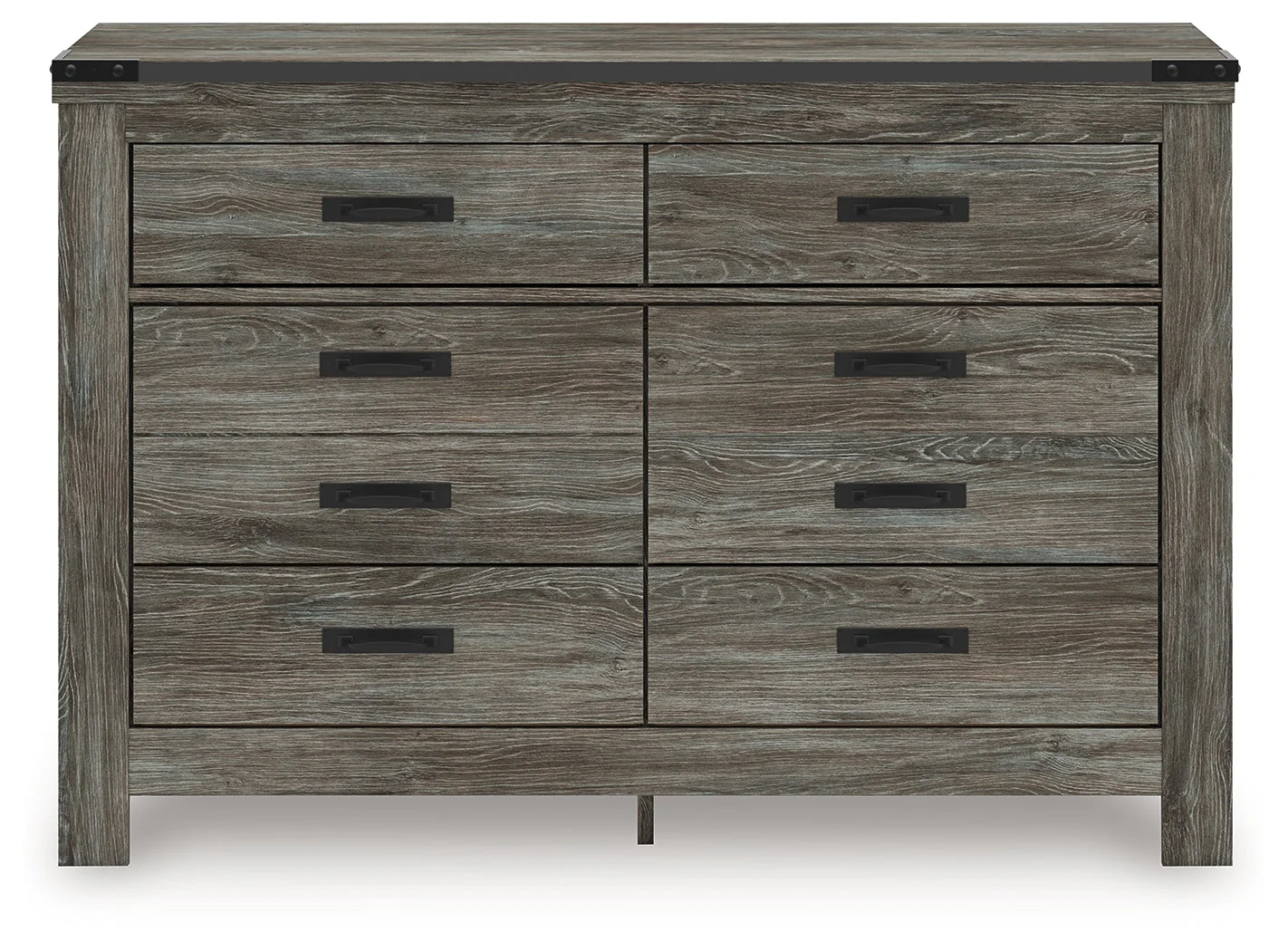 Frandern Gray Six Drawer Dresser (Online Special Price) - Image 4