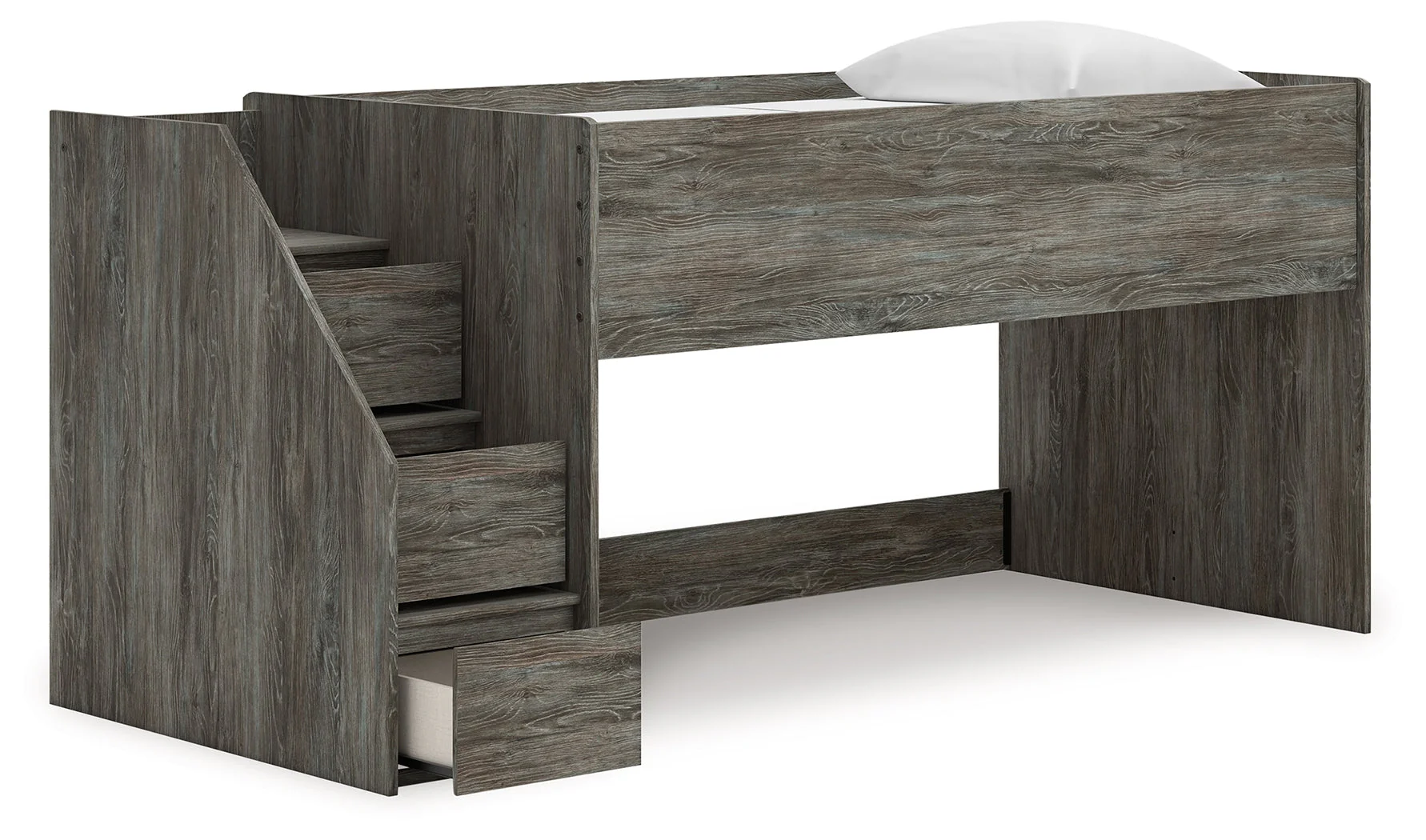 Frandern Gray Twin Loft Bed (Online Special Price) - Image 3