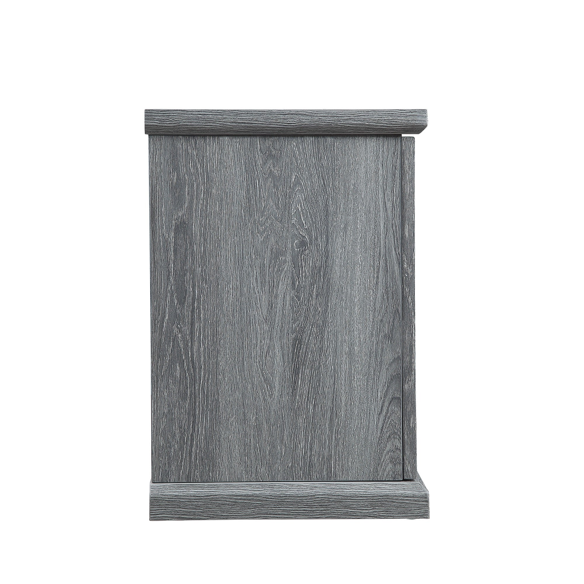 Franklin Fireplace in Grey - Image 5