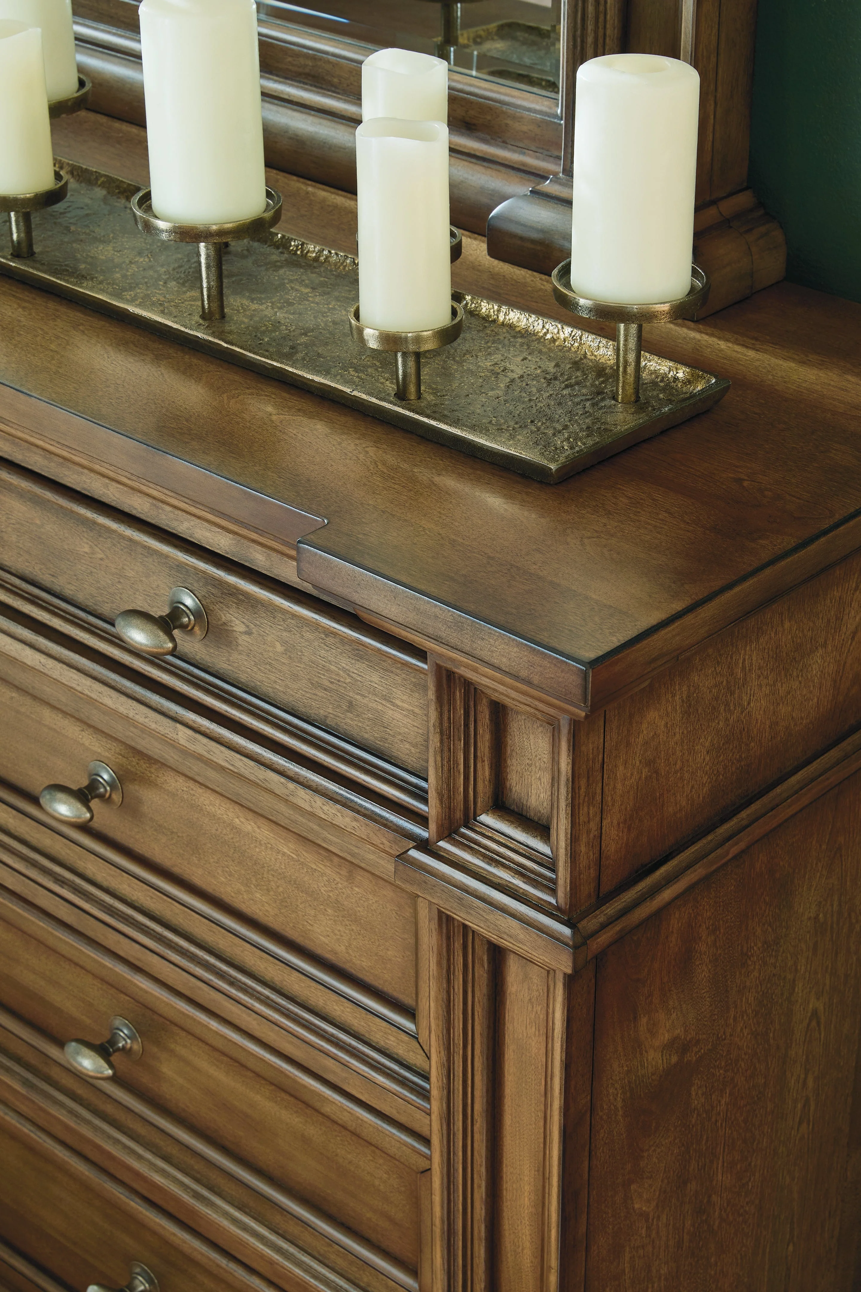 Frantanna Brown Dresser and Mirror (Online Special Price) - Image 4