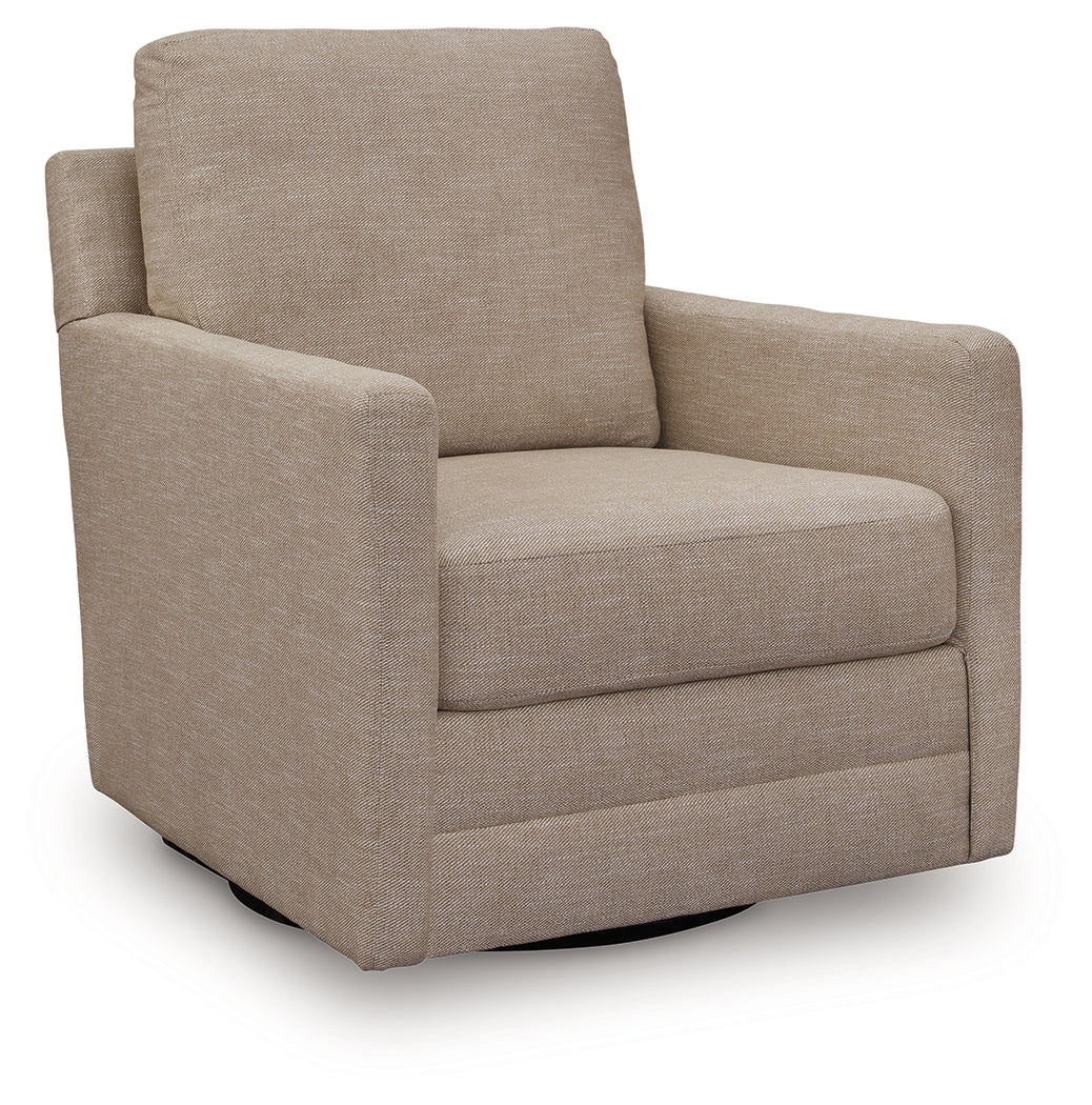 Freybourne Next-Gen Nuvella Twill Swivel Accent Chair (Online Special Price) - Image 2