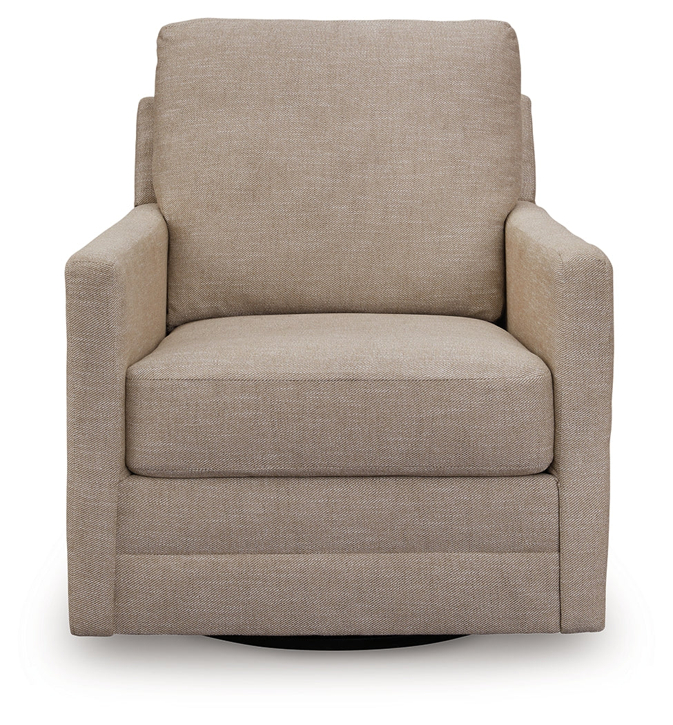 Freybourne Next-Gen Nuvella Twill Swivel Accent Chair (Online Special Price) - Image 3