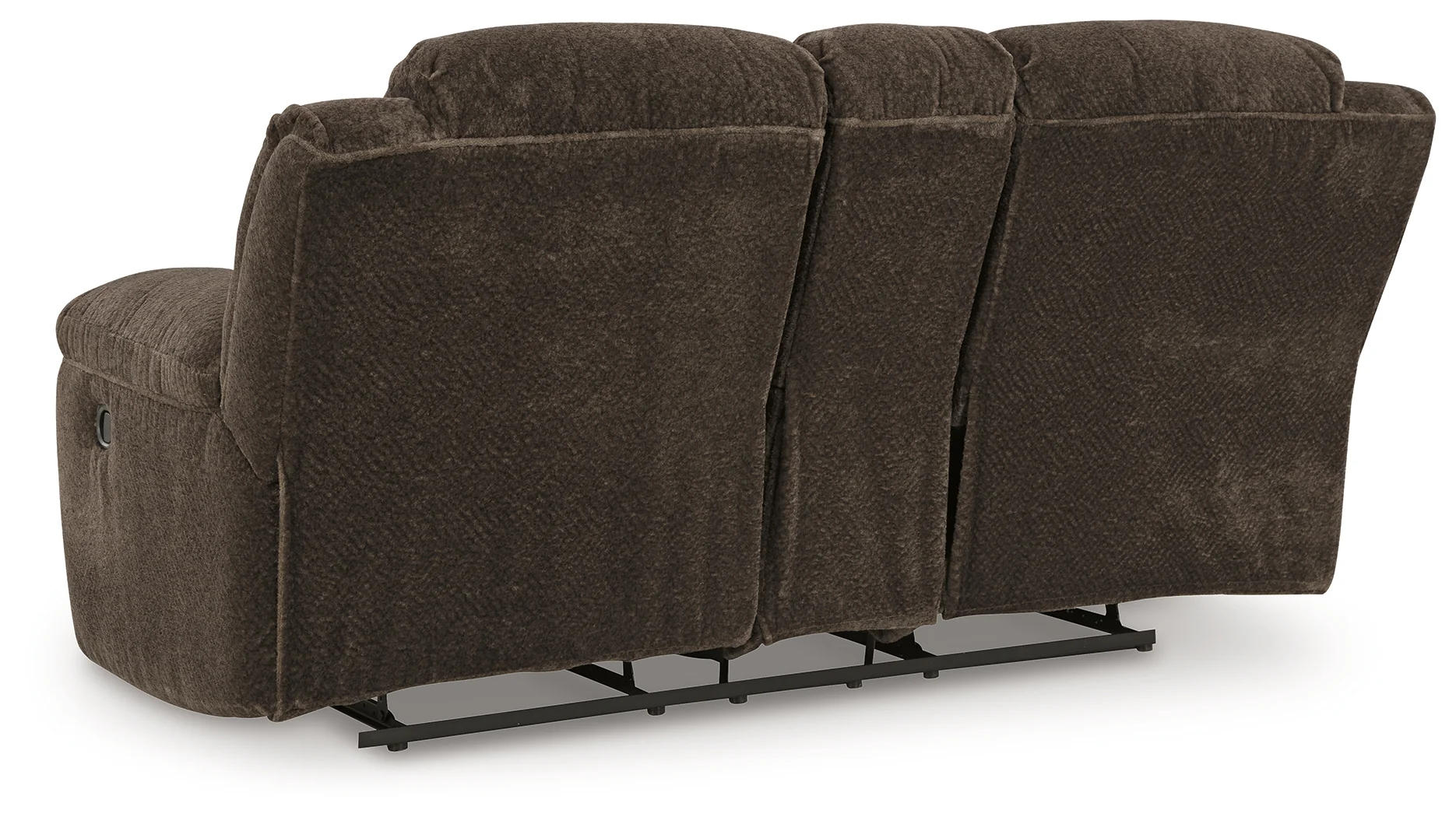 Frohn Chocolate Reclining Loveseat and Recliner - Image 6