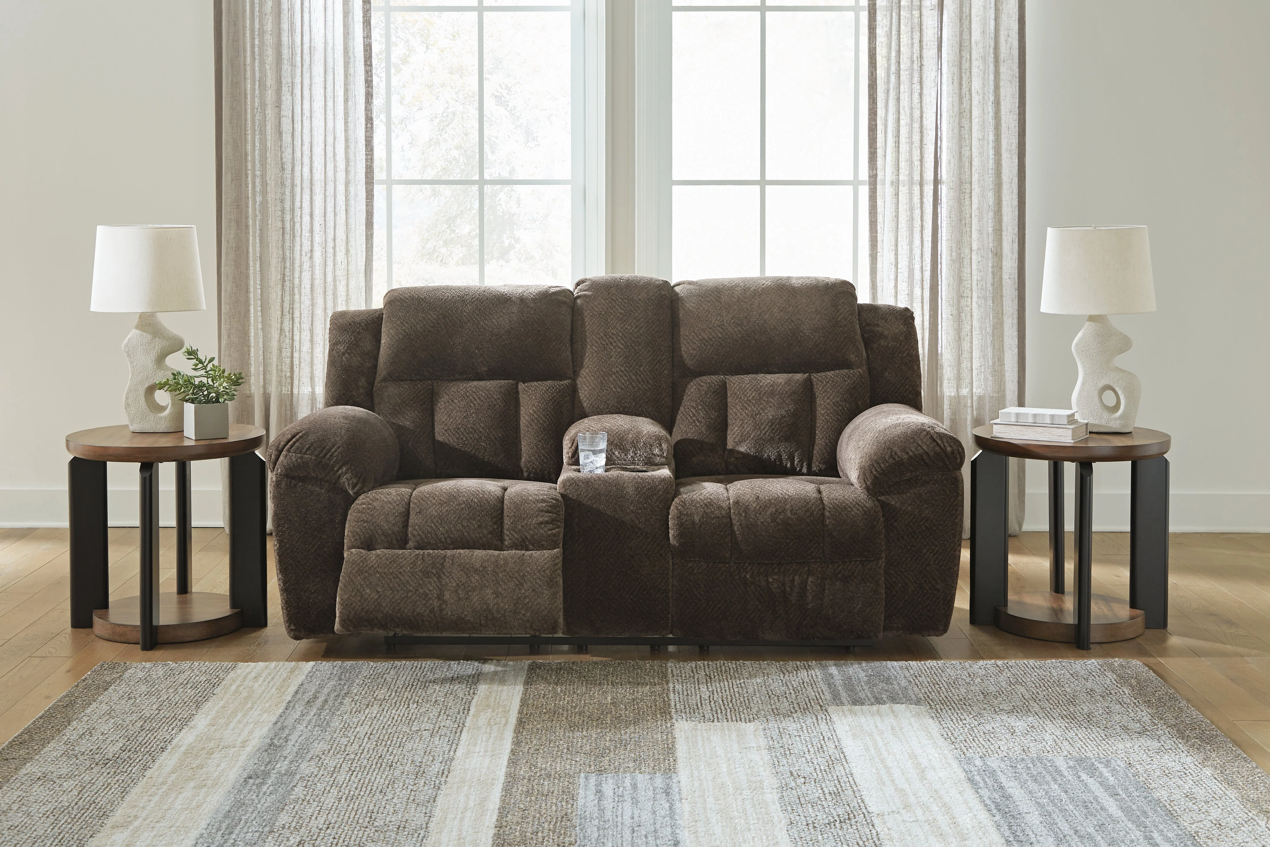 Frohn Chocolate Reclining Loveseats (Set of 2) (Online Special Price) - Image 2