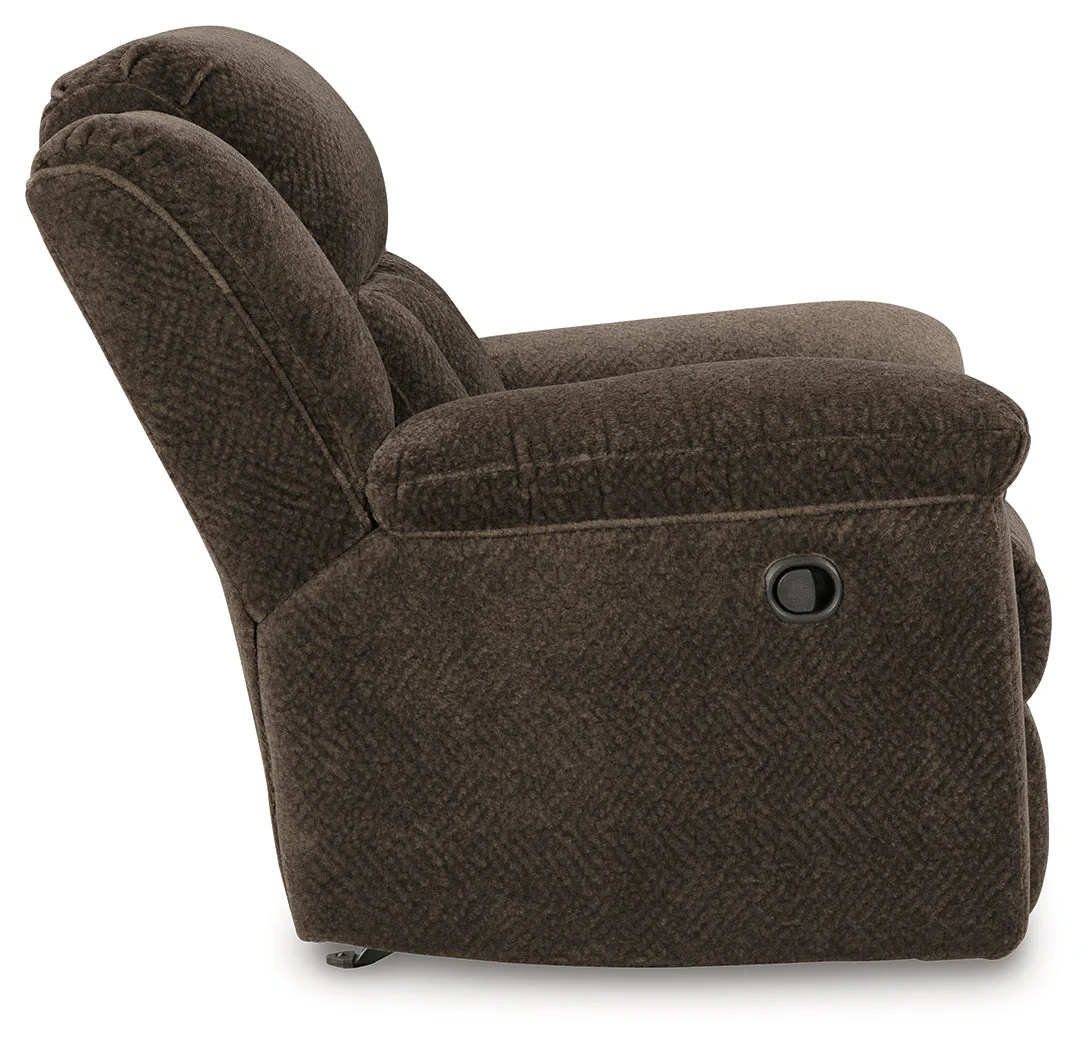 Frohn Chocolate Reclining Sofa & Recliner (Online Special Price) - Image 6