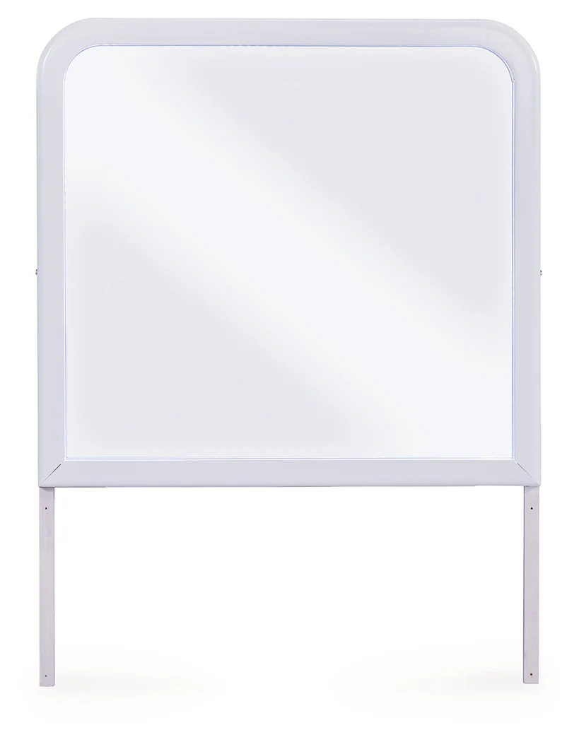 Frostlyn White Bedroom Mirror - Image 3