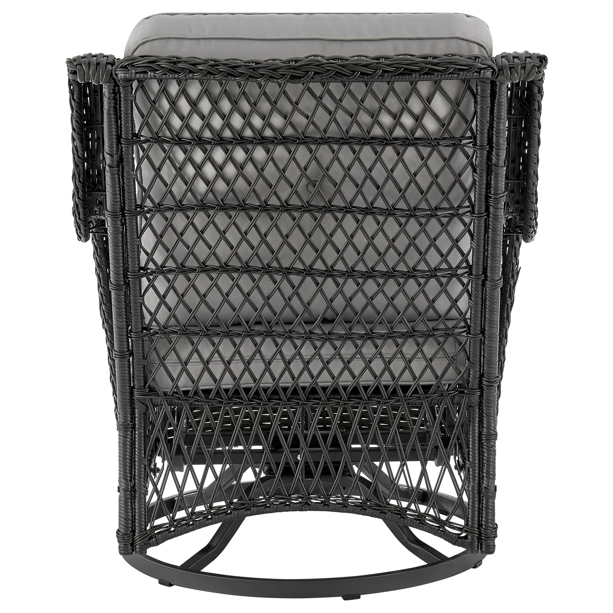 Fruttuo Patio 2-Person Seating Group with End Table with Grey Cushions - Image 10
