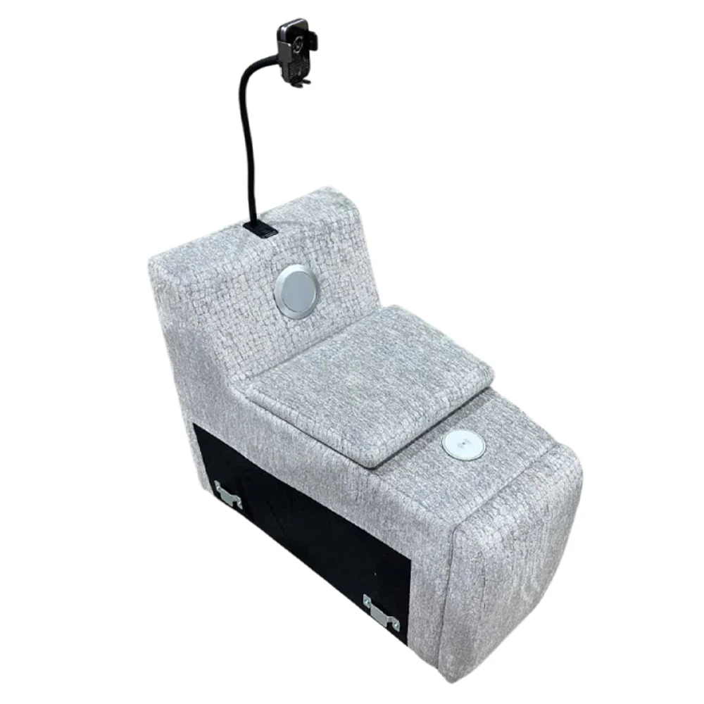 Fullar Light Gary Modular Console w/Wireless Charger - Image 3