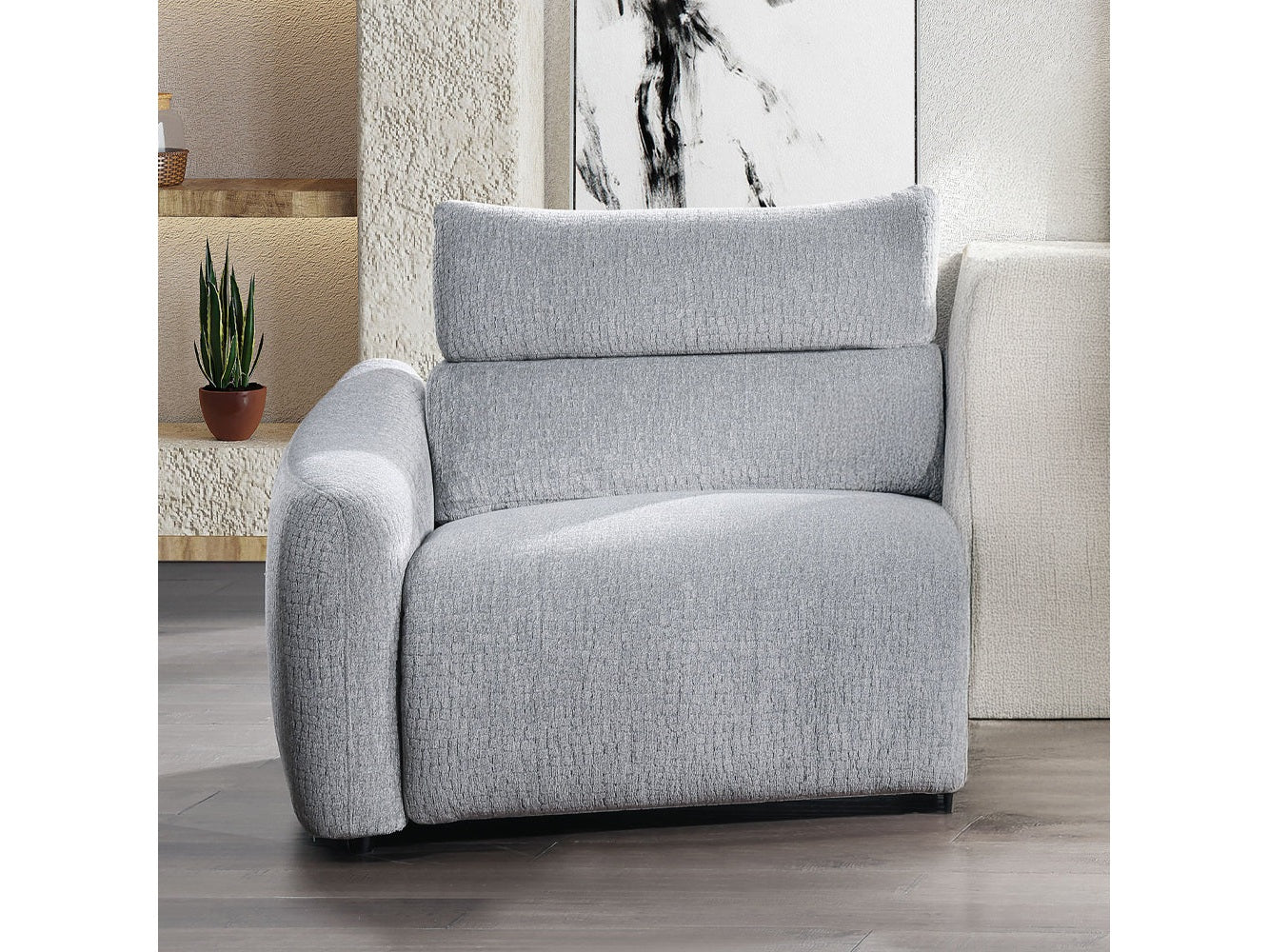 Fullar Light Gary Modular Power Motion Recliner