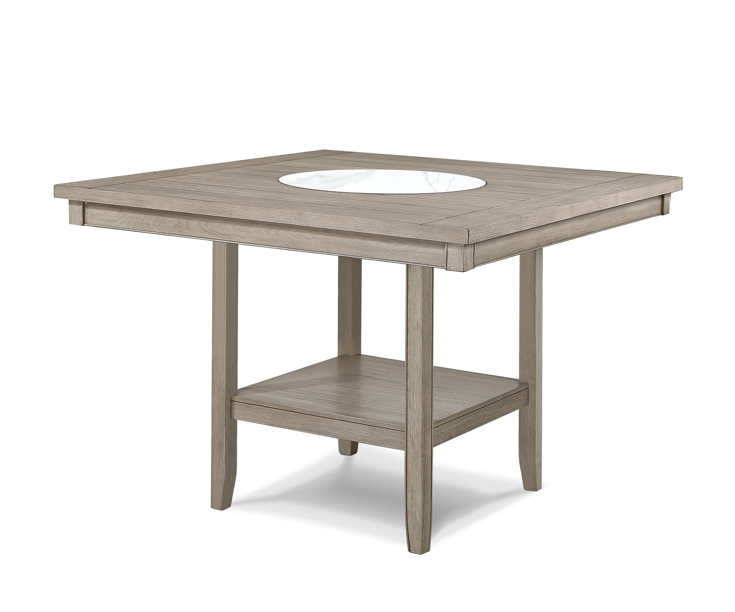 Fulton White Oak Counter Height Dining Set - Image 3