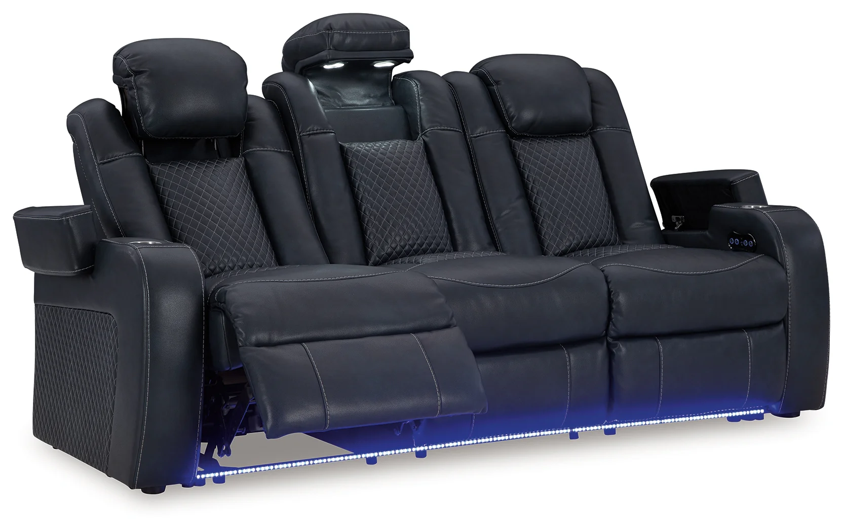 Fyne-Dyme Sapphire Power Reclining Sofa and Power Recliner (Online Special Price) - Image 9