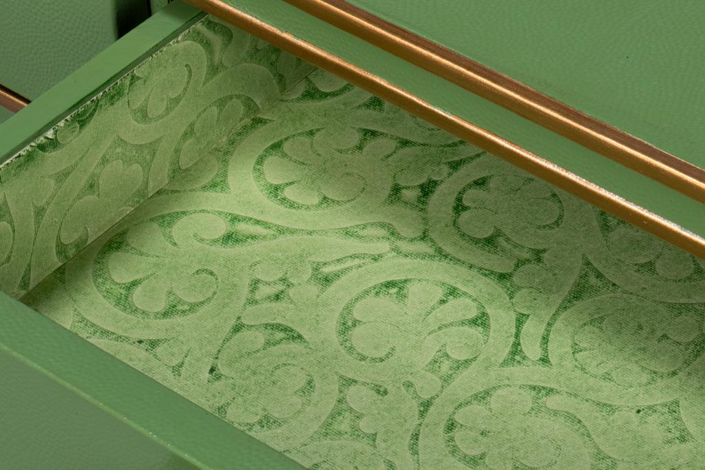 Gabriella Green Shagreen Desk/Table - Image 5
