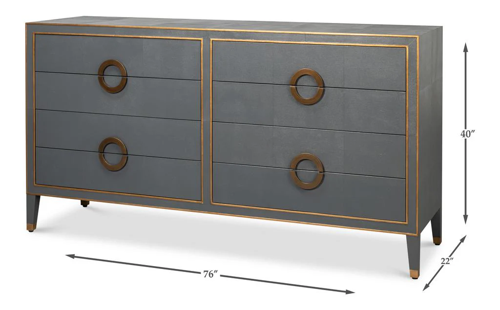 Gabriella Grey Chest Of Drawers - Image 12