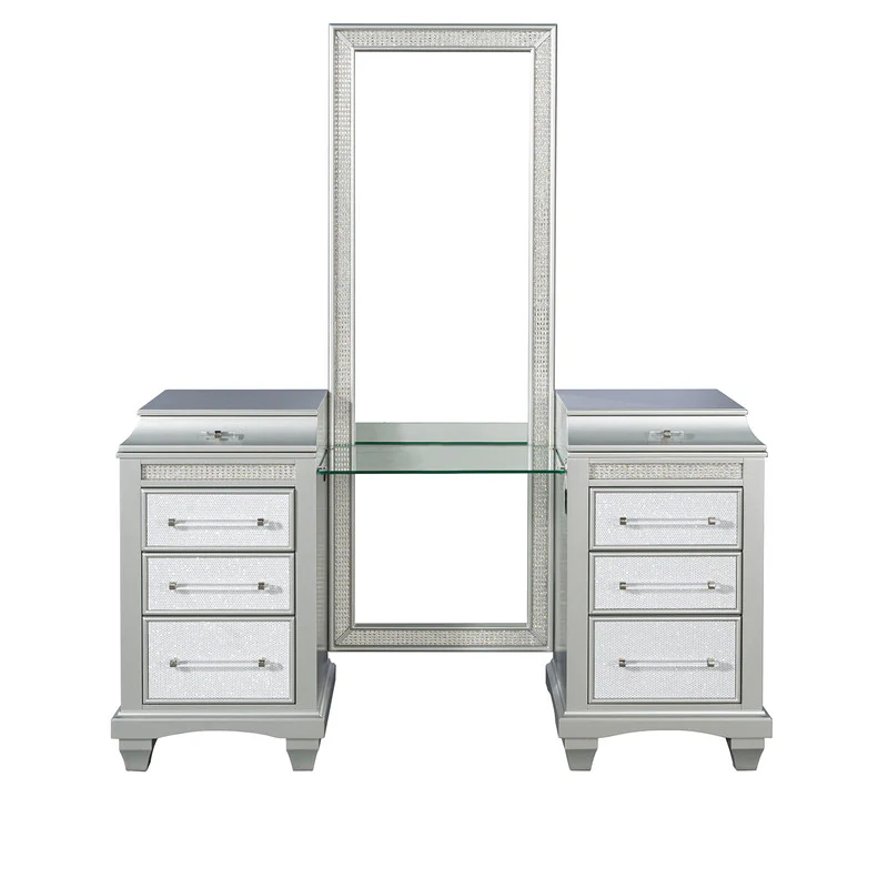 Galea Gray Vanity w/ Stool - Image 3