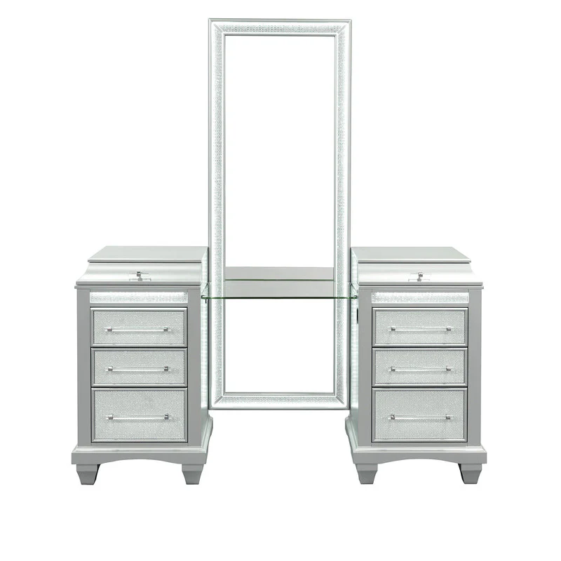 Galea Gray Vanity w/ Stool - Image 4