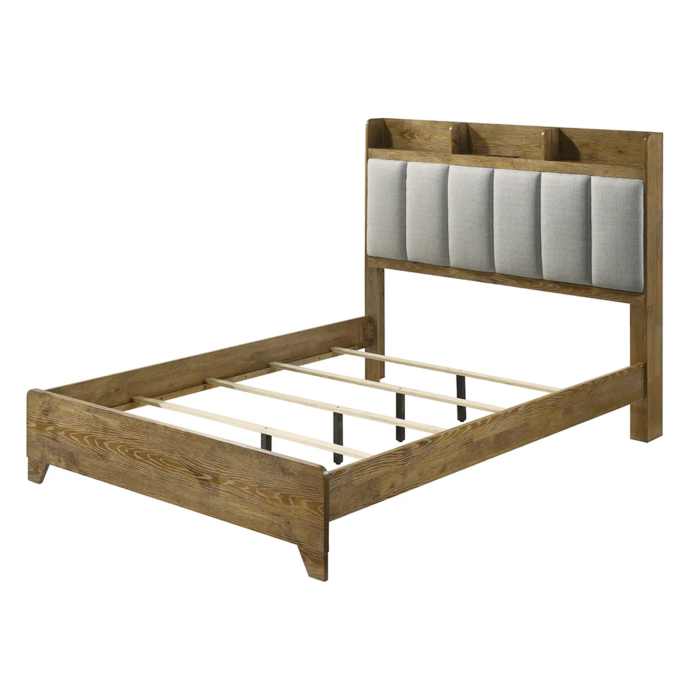 Garcia Light Aspen Brown Queen Bed - Image 2