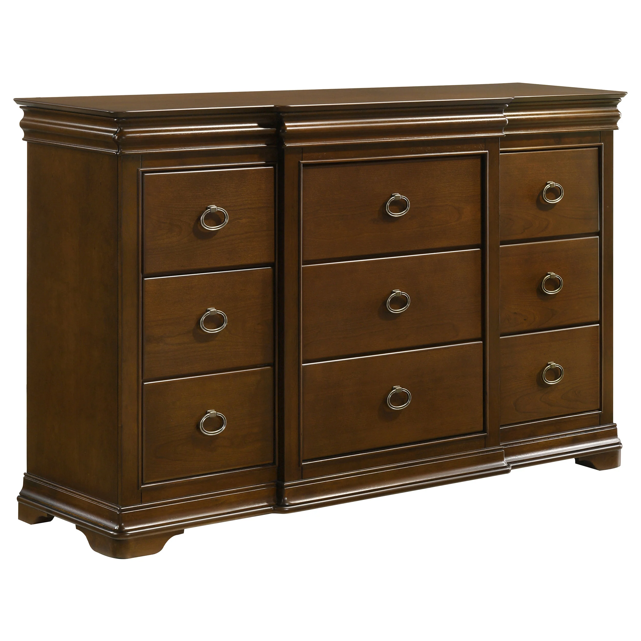 Garland Brown Cherry 5-piece Queen Bedroom Set - Image 7