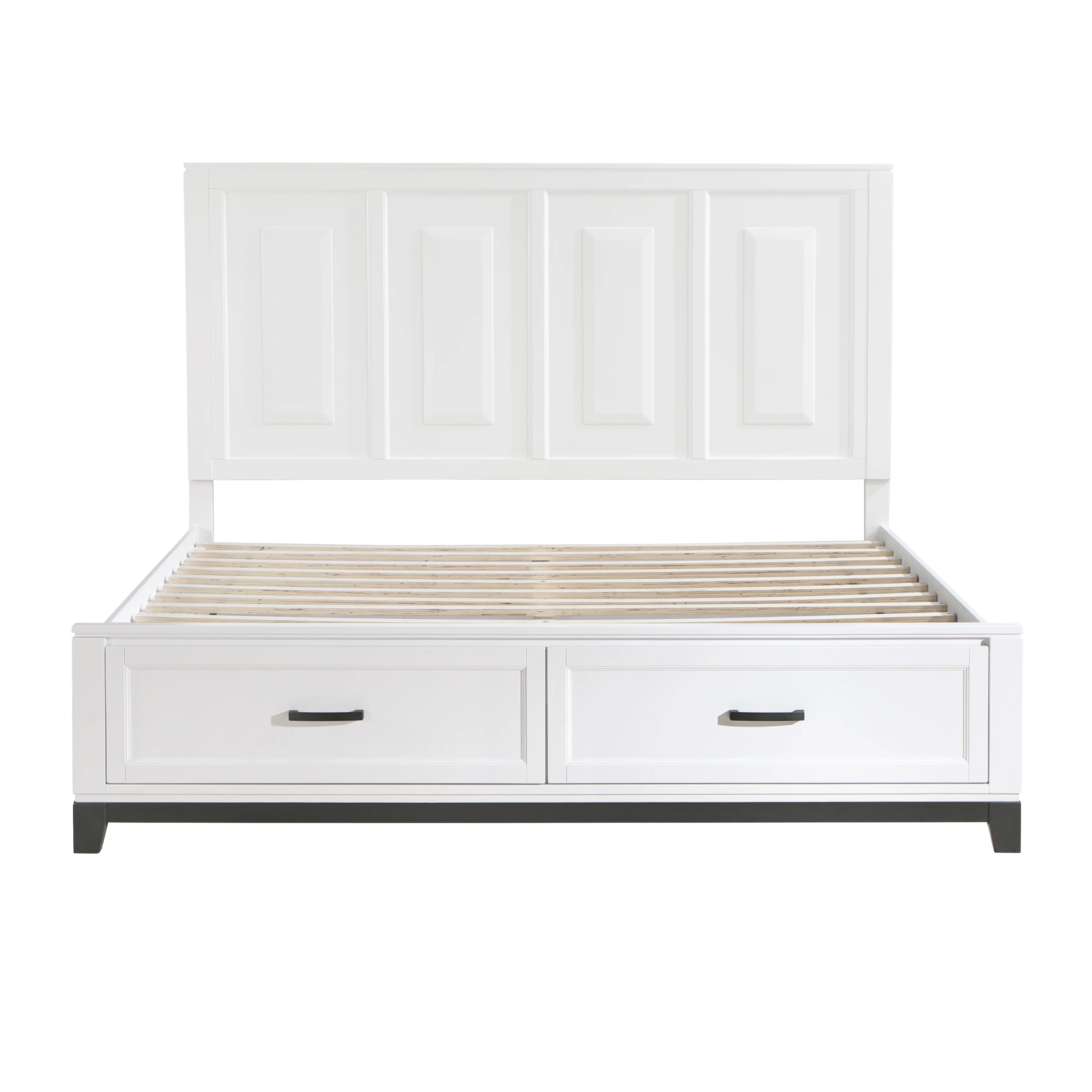 Garretson California King Platform Bed w/Footboard Storage - Image 2