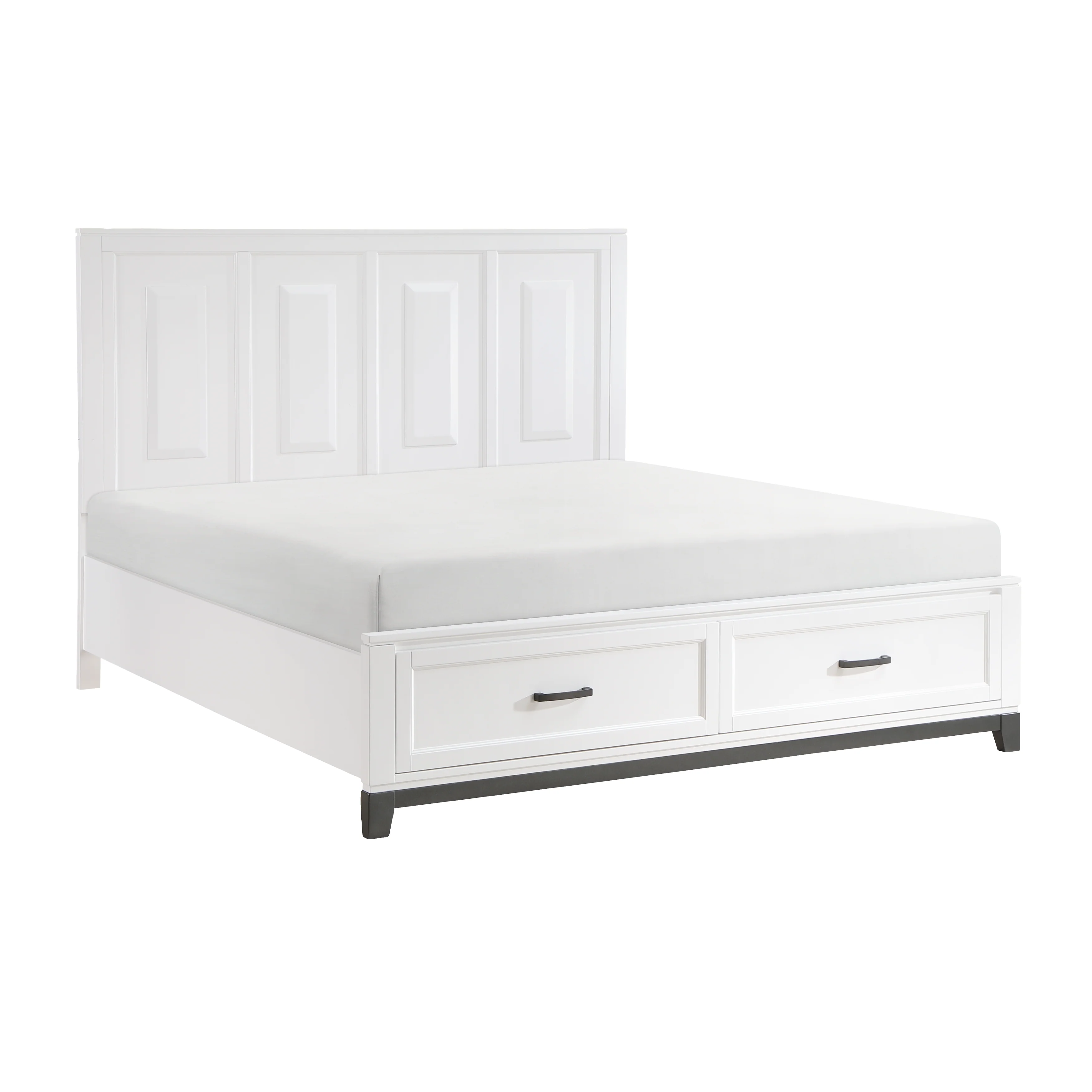 Garretson Eastern King Platform Bed w/Footboard Storage - Image 3