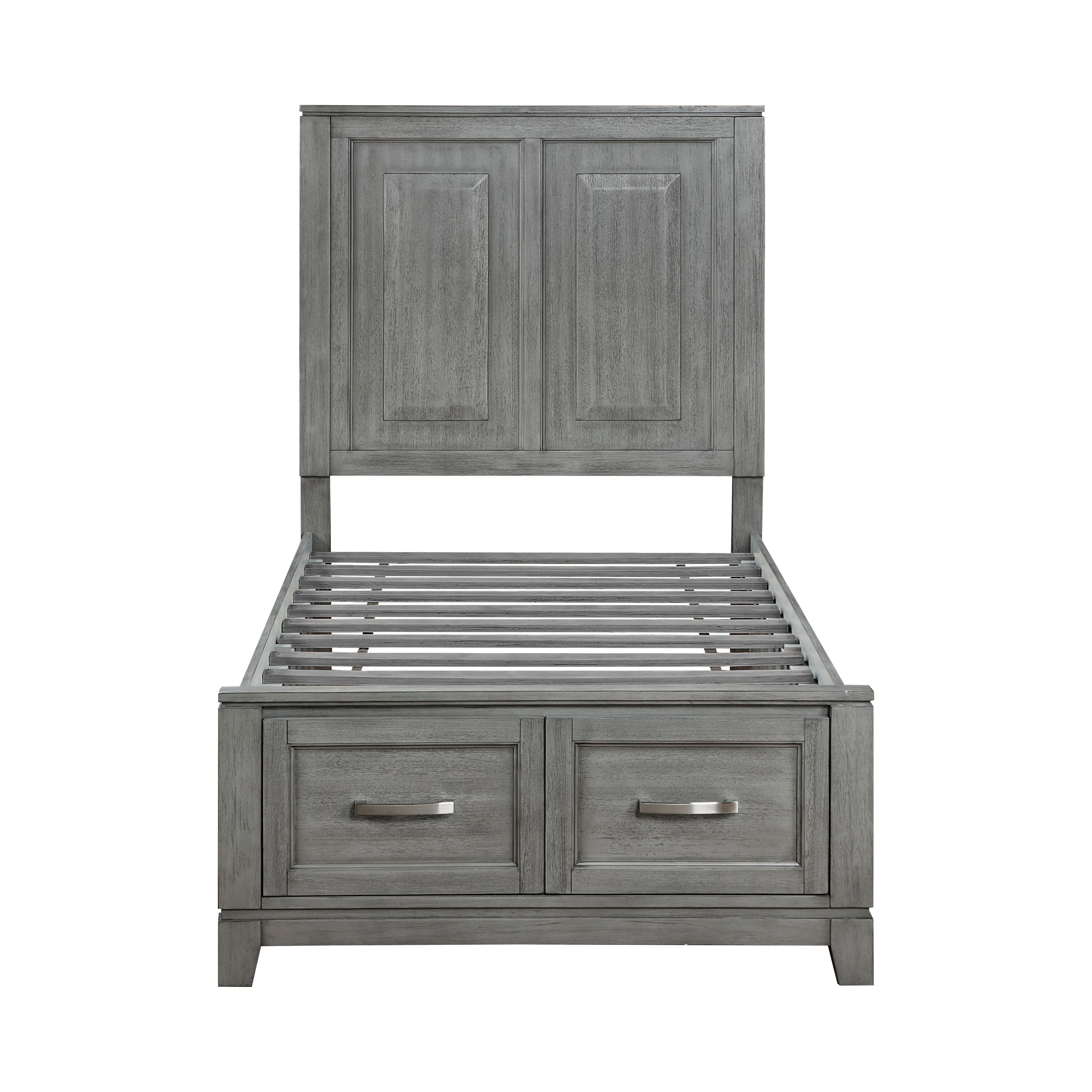 Garretson Gray 5-Piece Twin Bedroom Set - Image 3