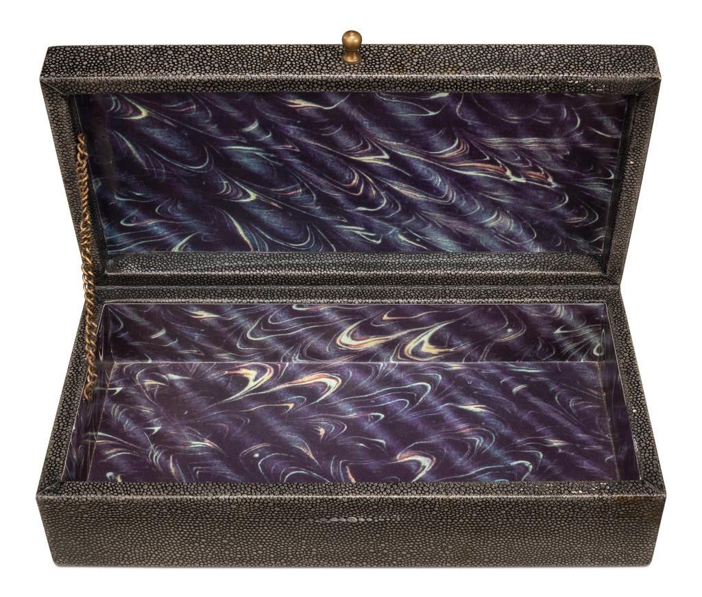 Gatsburg Grey Shagreen Books (Set of 12) - Image 10