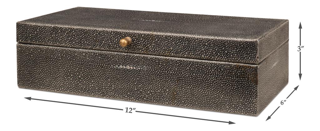 Gatsburg Grey Shagreen Books (Set of 12) - Image 12