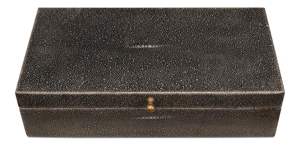 Gatsburg Grey Shagreen Books (Set of 12) - Image 9