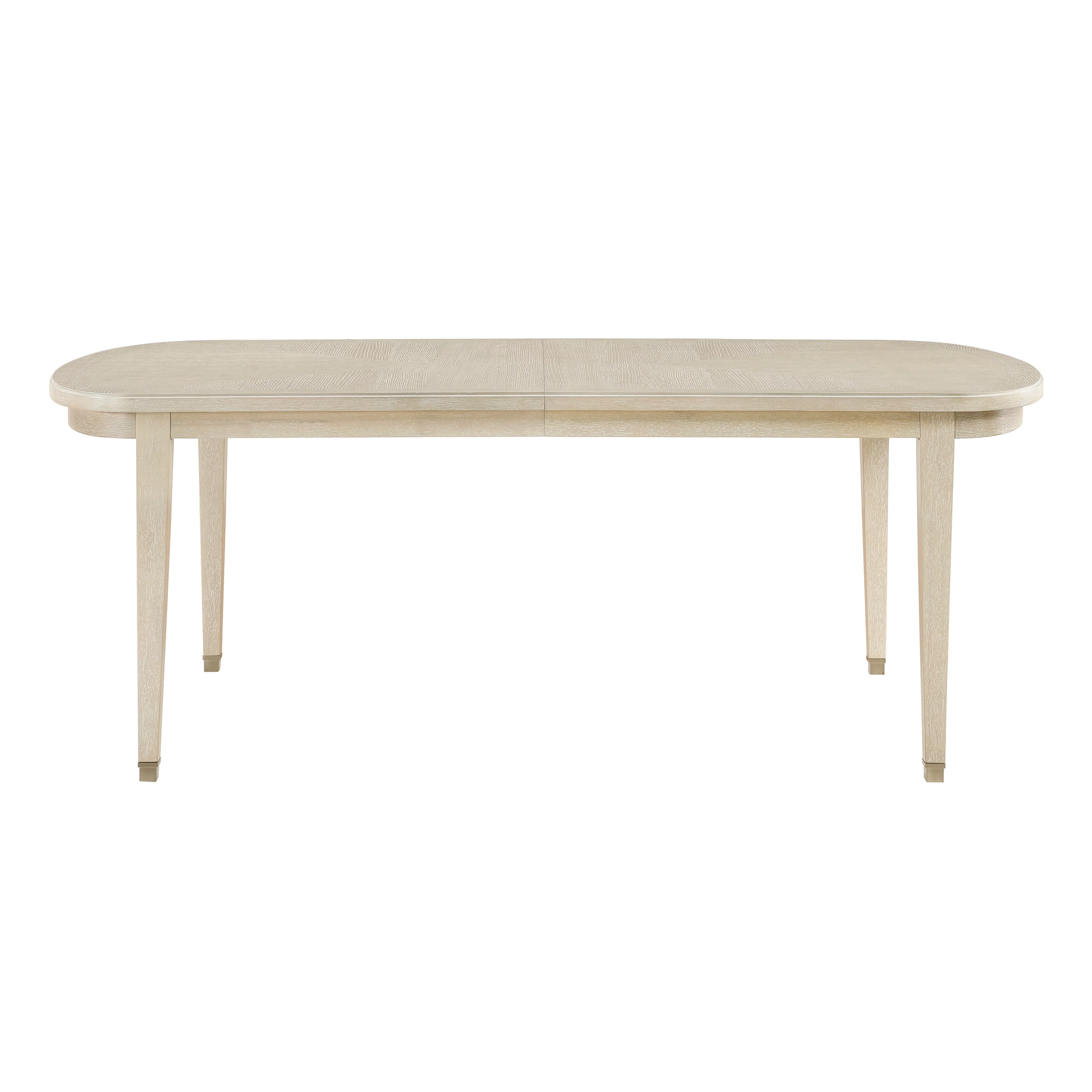 Genoa Ivory/Light Oak 5-Piece Dining Table Set - Image 3