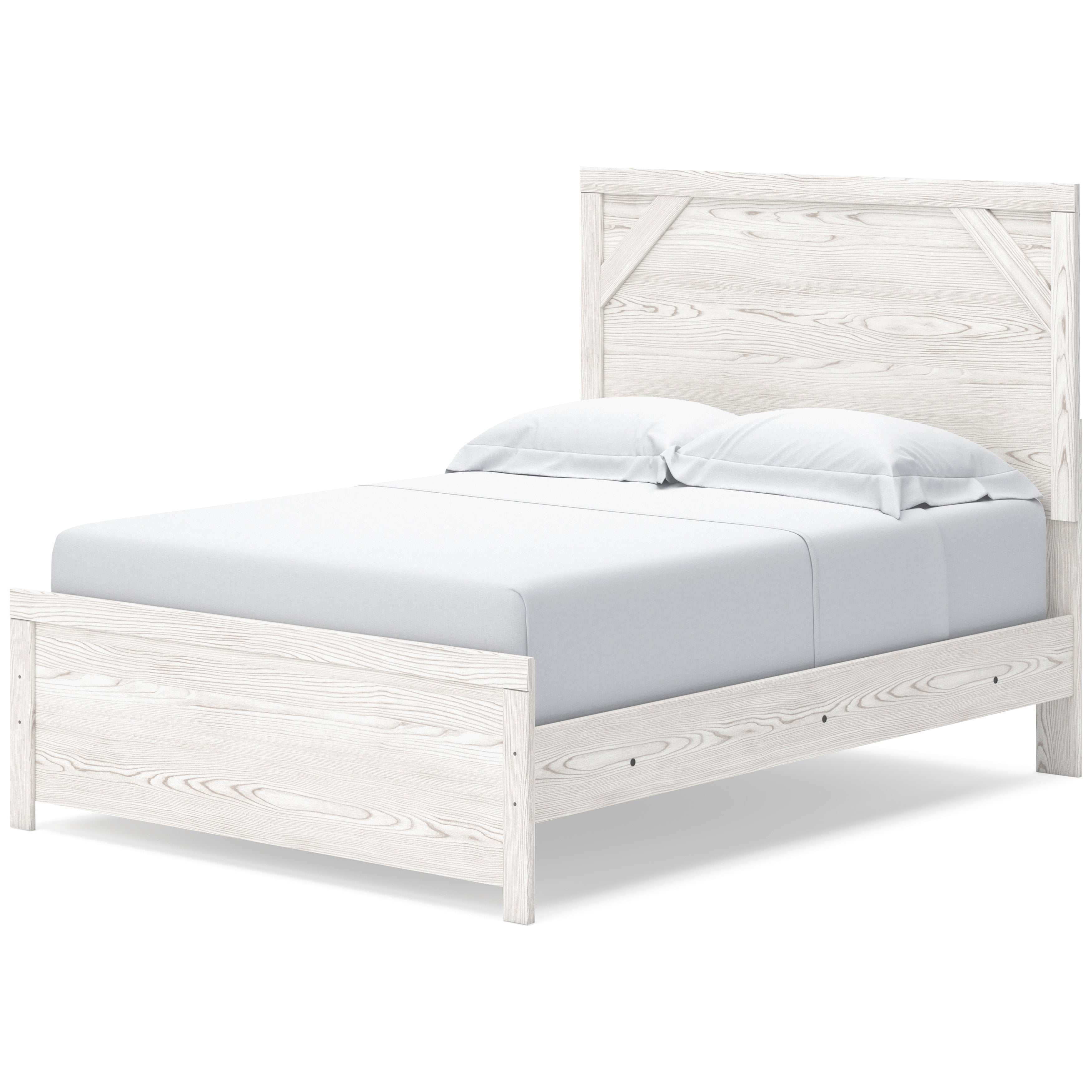 Gerridan White & Gray Full Panel Youth Bed Frame (Online Special Price) - Image 3