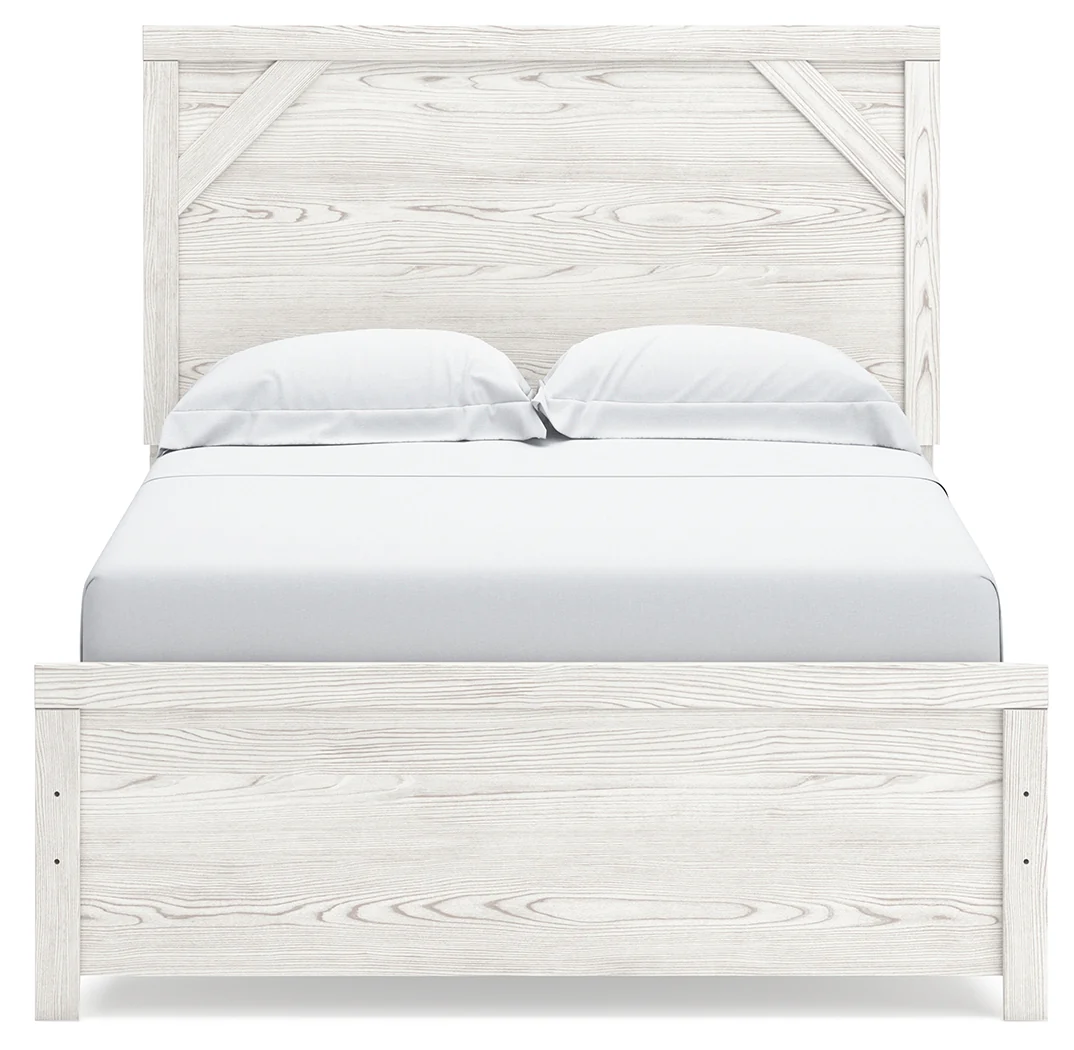 Gerridan White/Gray Full Panel Bed, Dresser, Mirror and Nightstand (Online Special Price) - Image 5