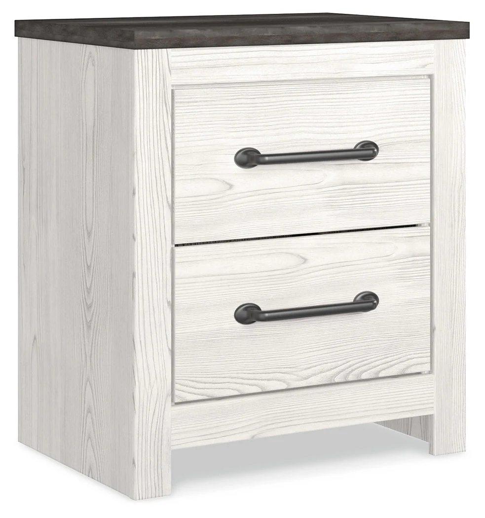 Gerridan White/Gray King Panel Bedroom Set with Dresser and 2 Nightstands (Online Special Price) - Image 15