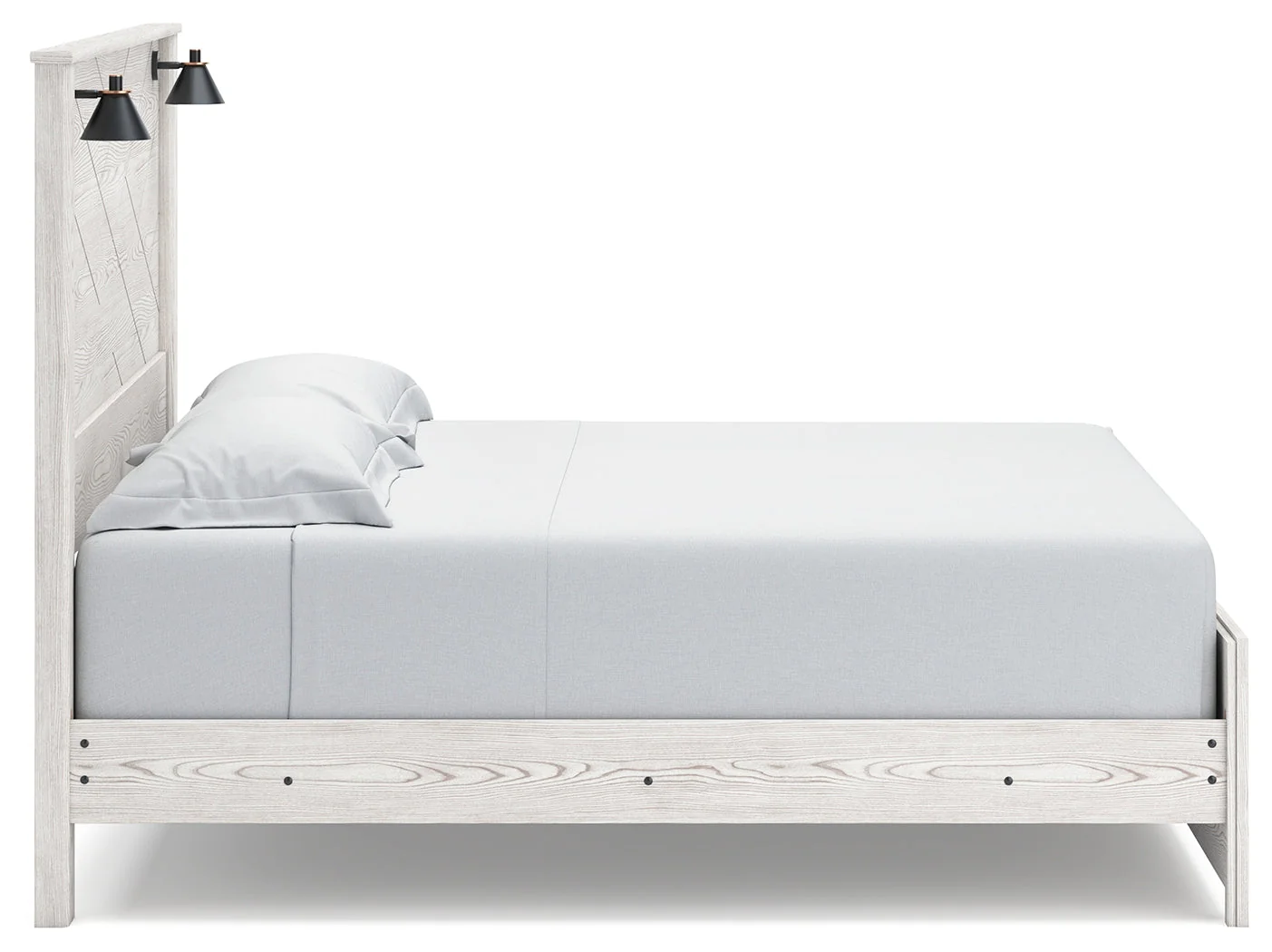 Gerridan White/Gray King Panel Bedroom Set with Dresser, Mirror, Chest, and Nightstand (Online Special Price) - Image 14