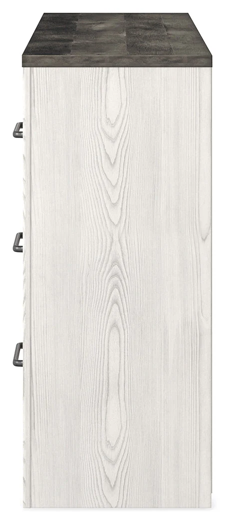 Gerridan White/Gray Queen Panel Bedroom Set with Dresser and 2 Nightstands (Online Special Price) - Image 6