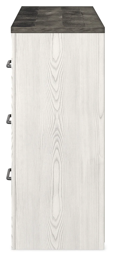 Gerridan White/Gray Queen Panel Bedroom Set with Dresser - Image 6
