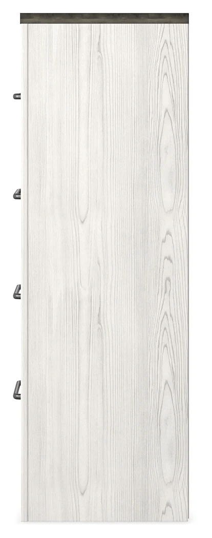 Gerridan White/Gray Queen Panel Bedroom Set with Dresser, Mirror, Chest and Nightstand - Image 8