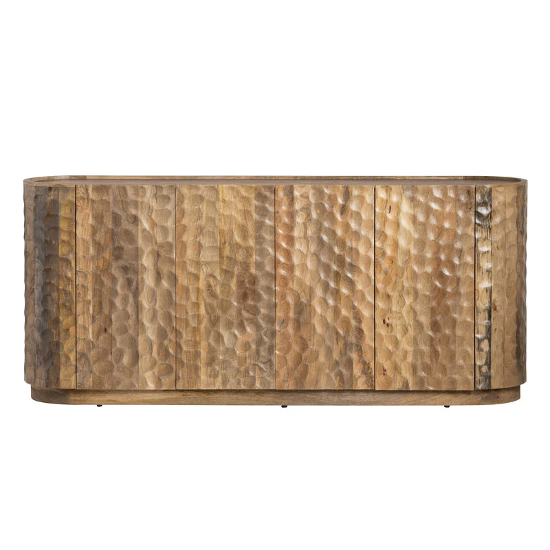 Gibson Brown Four-Door Sideboard - Image 4