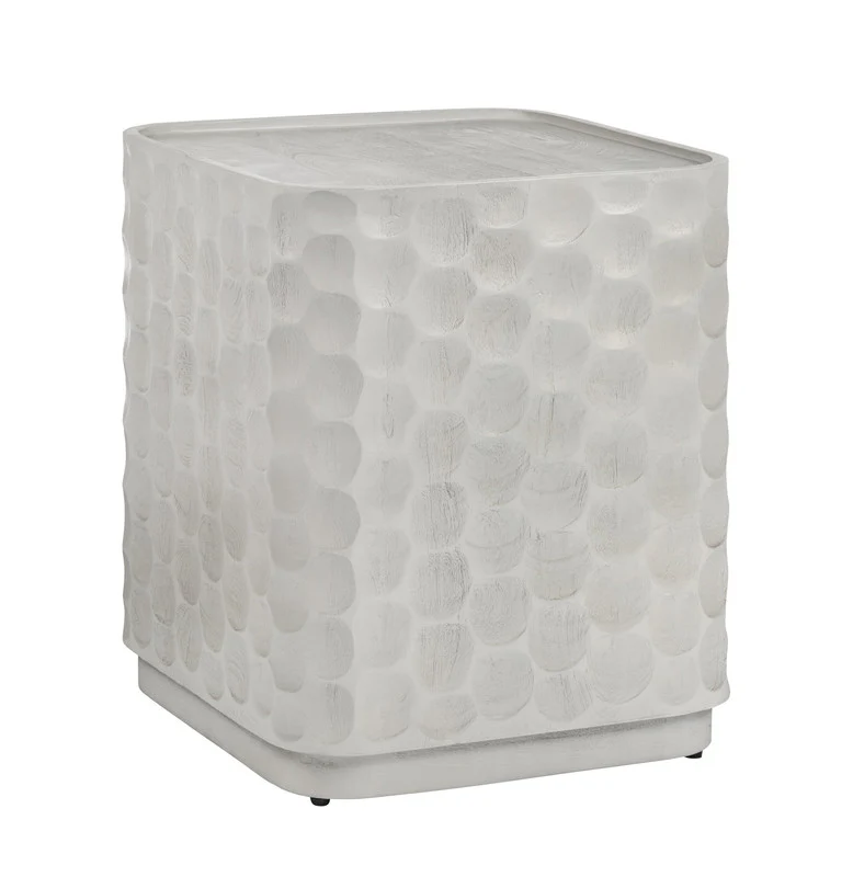 Gibson White End Table - Image 2