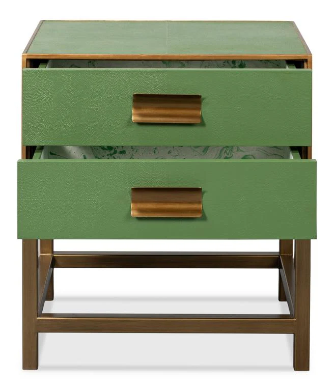 Gideon Green Side Table - Image 3