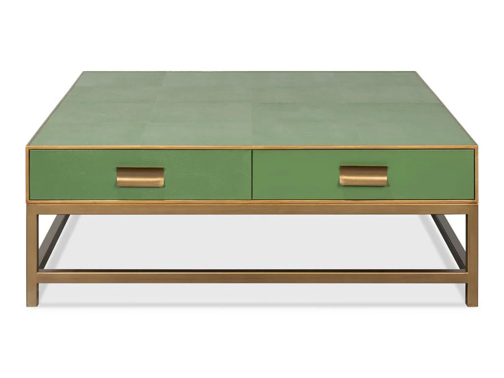 Gideon Green Square Coffee Table