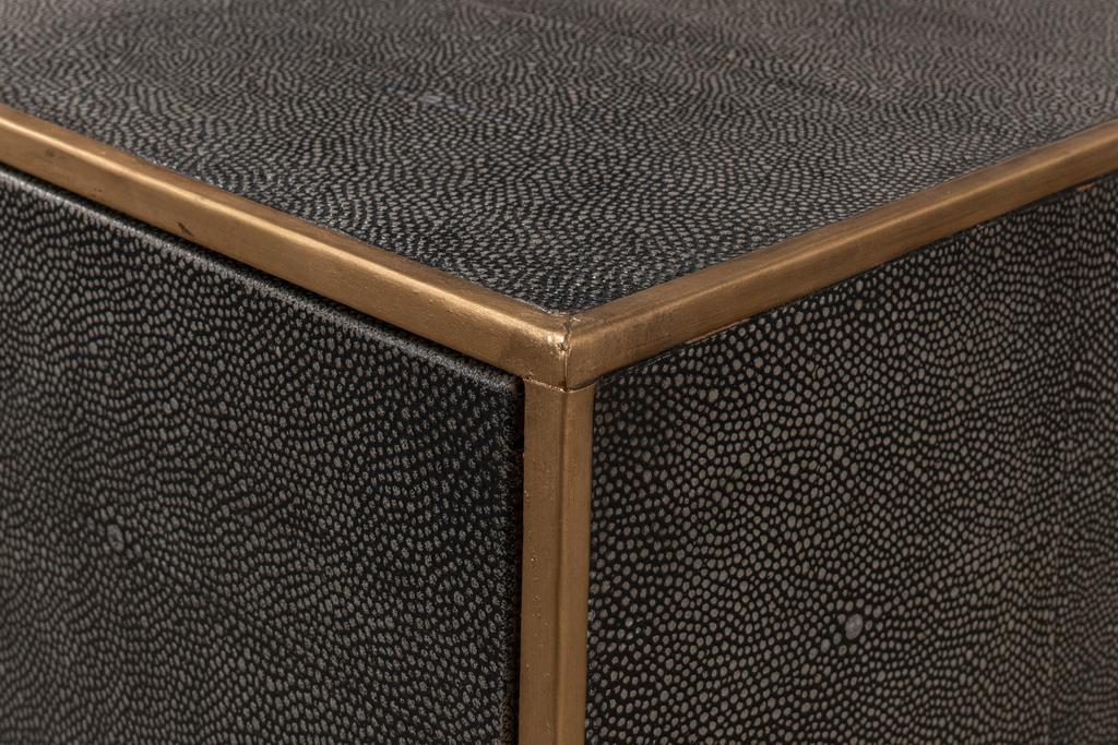 Gideon Shagreen Grey Console Table - Image 7