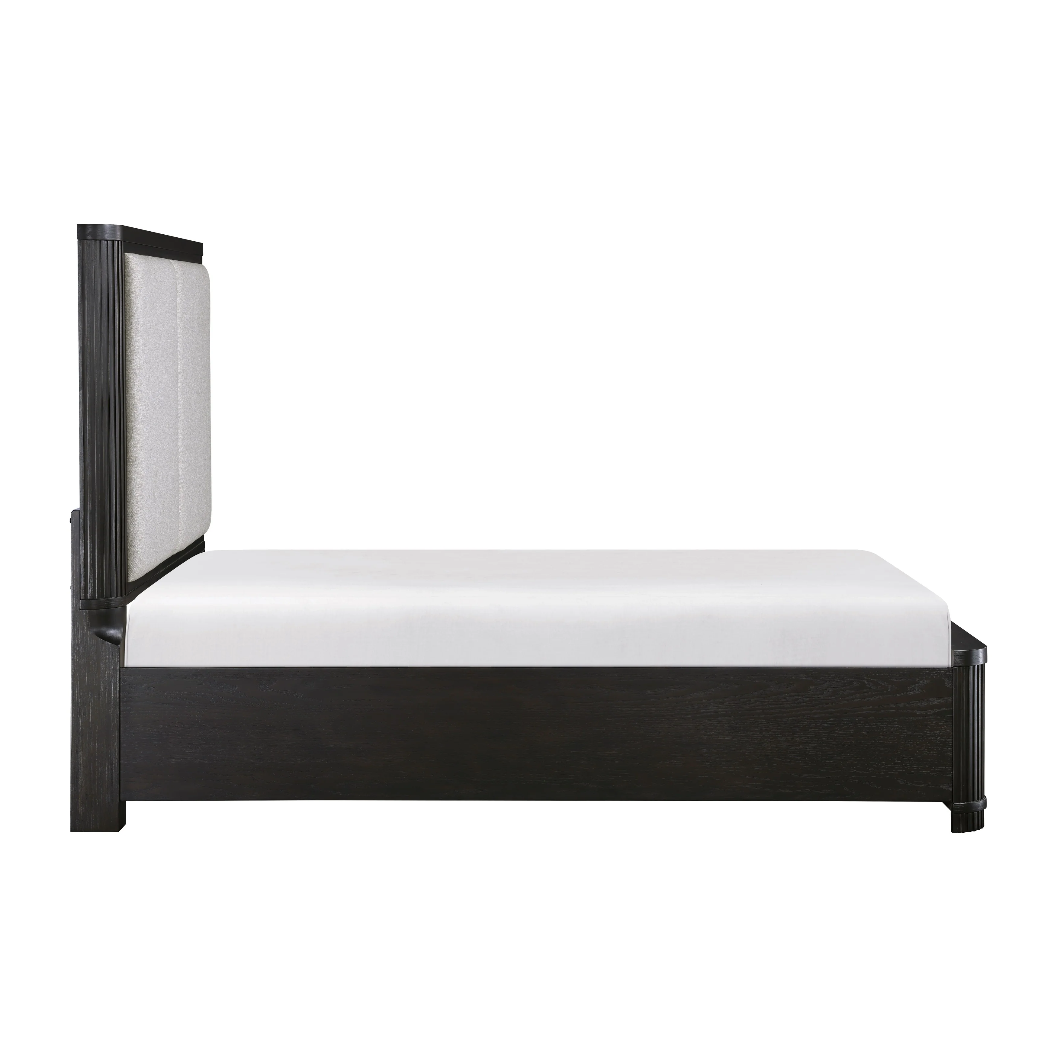Gilbert Charcoal/Light Gray 4-Piece Queen Bedroom Set - Image 6