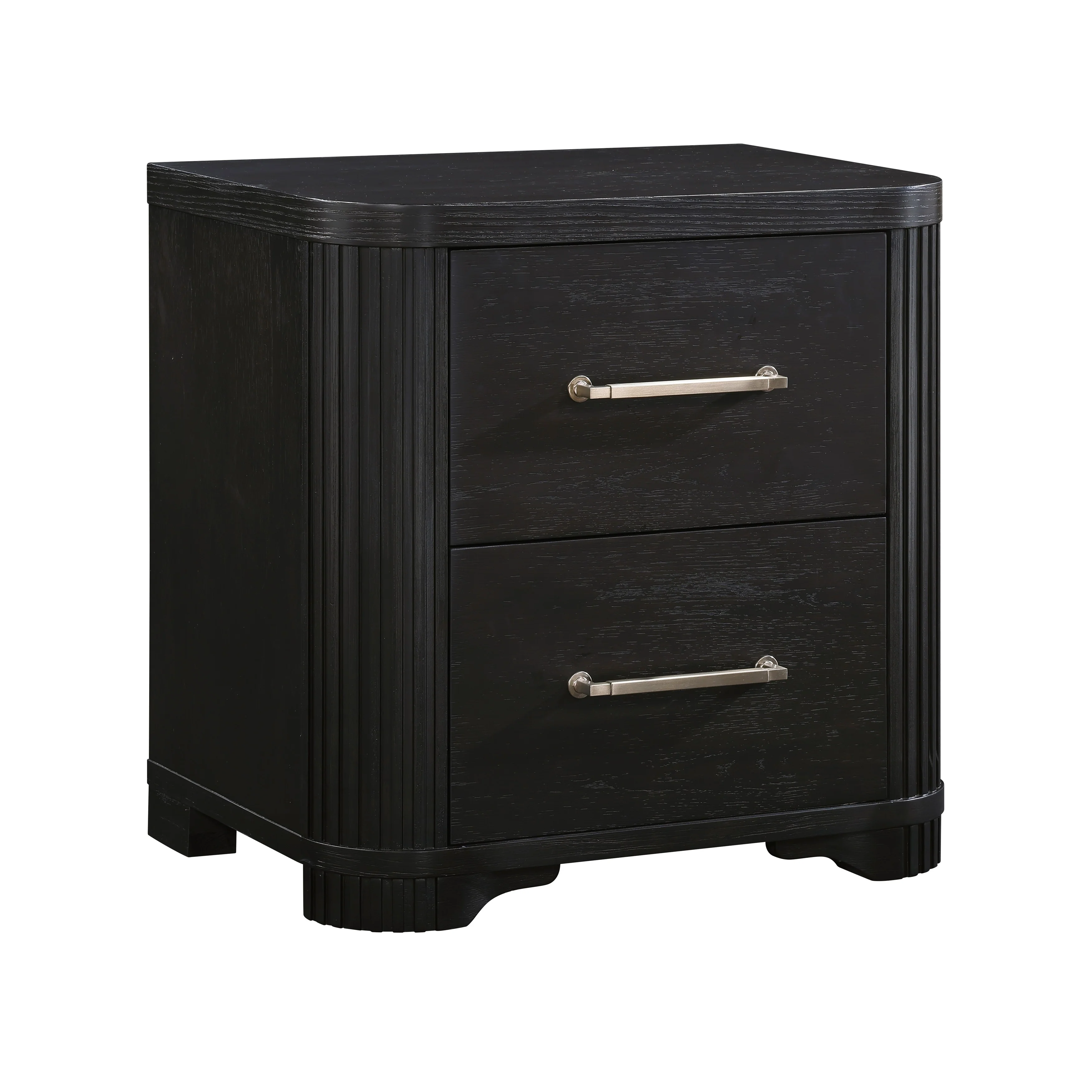 Gilbert Charcoal/Light Gray 5-Piece Queen Bedroom Set - Image 9