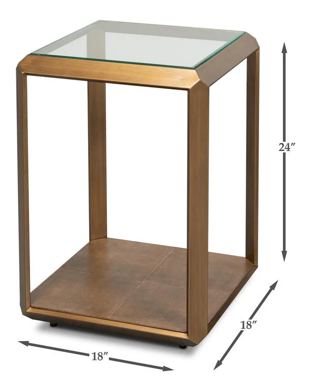 Gilbert Tan Side Table - Image 10
