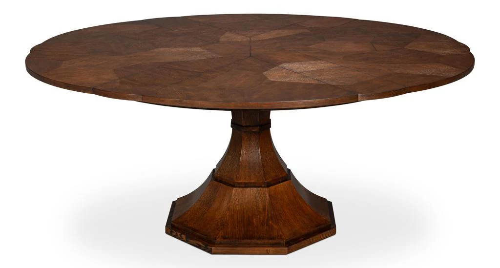 Giselle Jupe Brown Medium Dining Table - Image 10