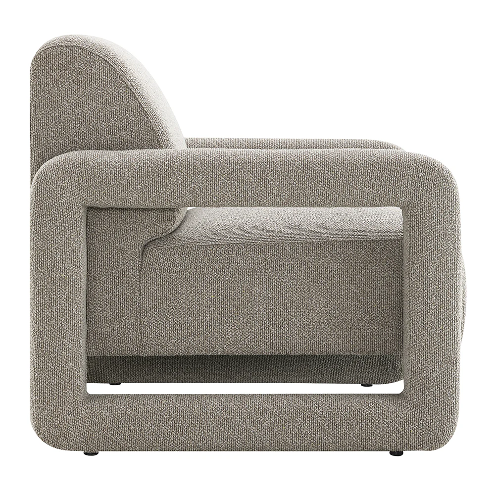Glenda Gray Accent Chair - Image 4