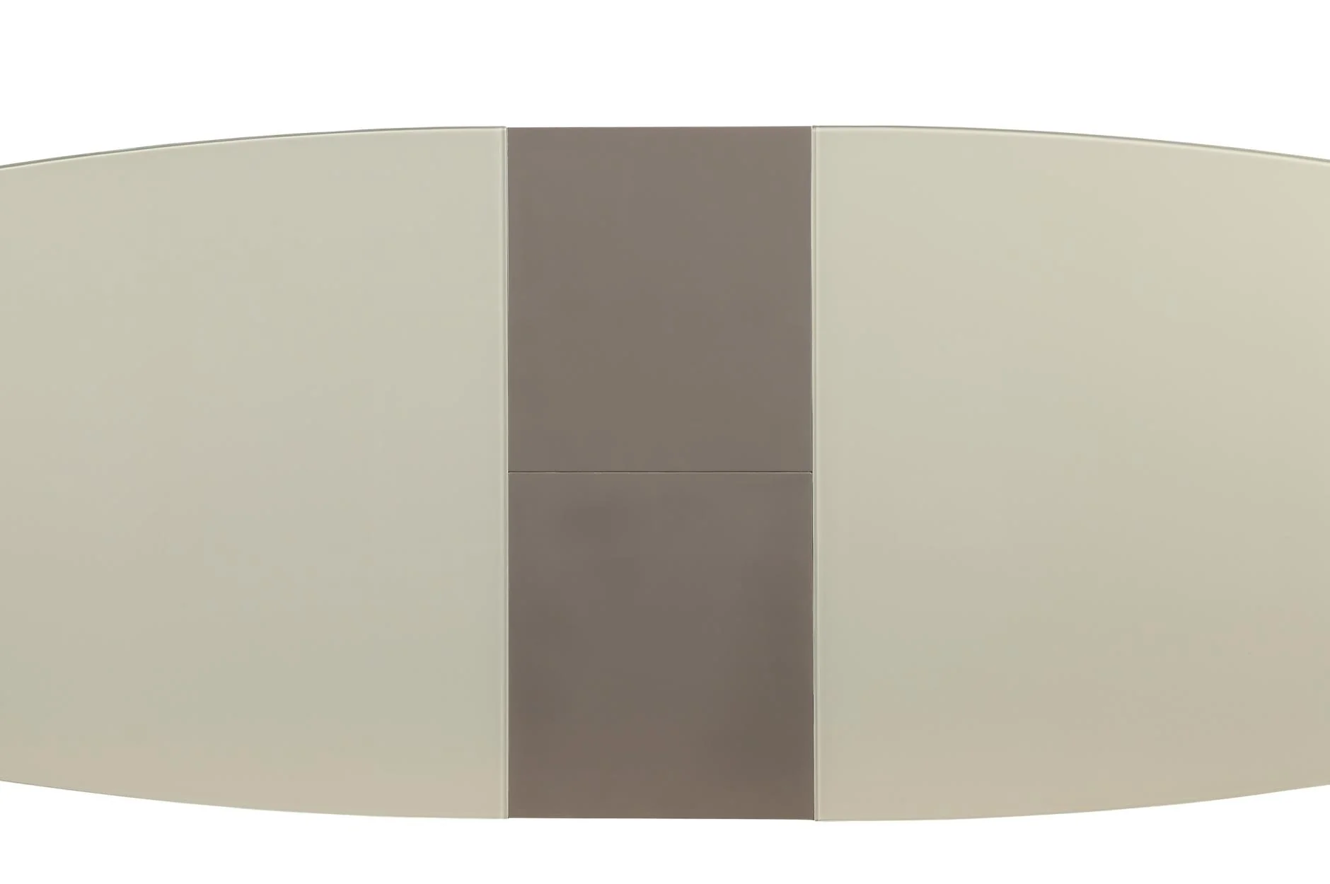 Glissand High Gloss White/Gray-Taupe 7-Piece Dining Table Set - Image 4
