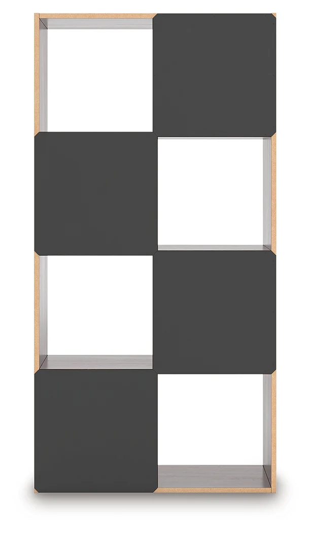 Glosmount Cherry/Light Brown Eight Cube Organizer - Image 5