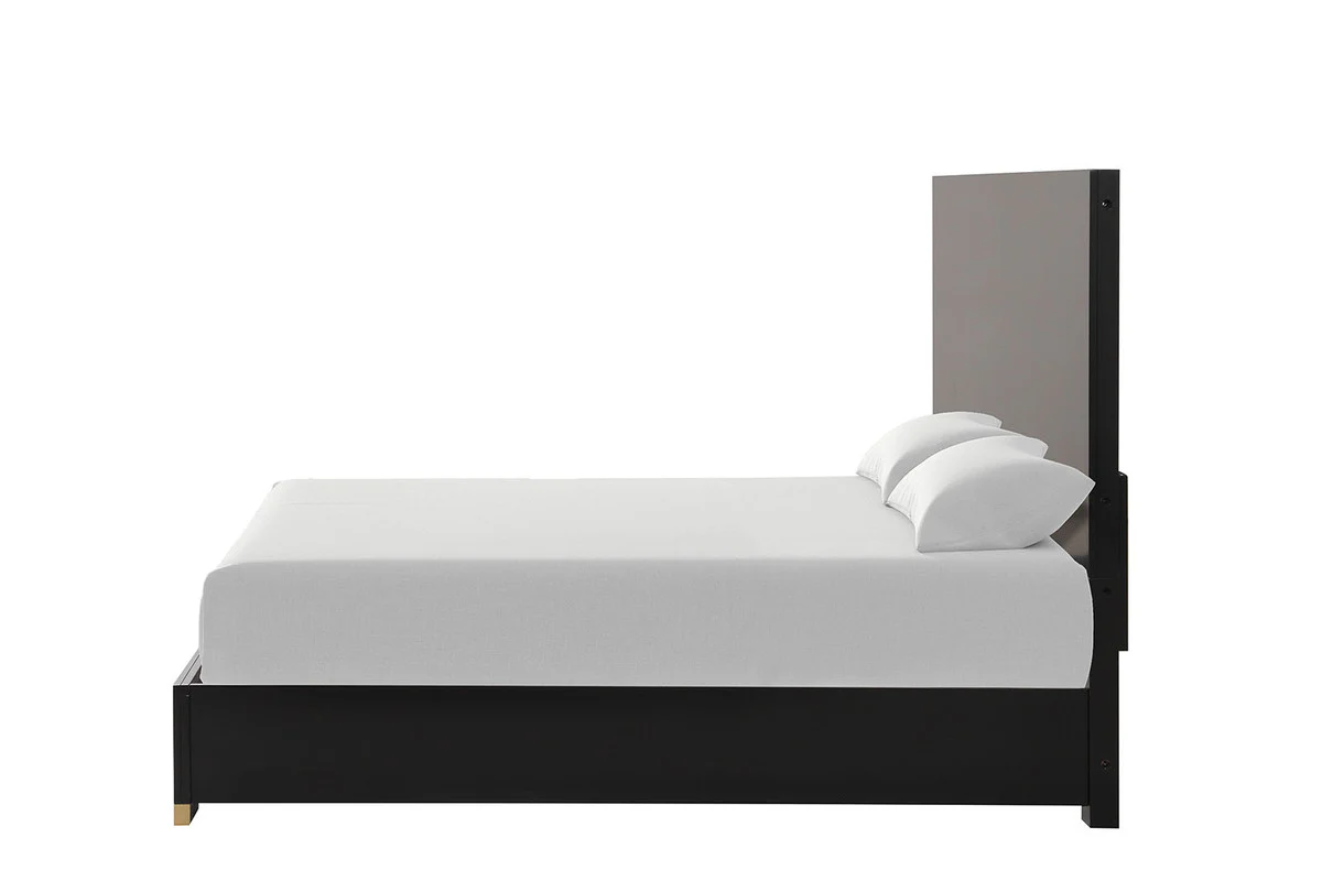 Goldsberg Black E.King Panel Bed - Image 5